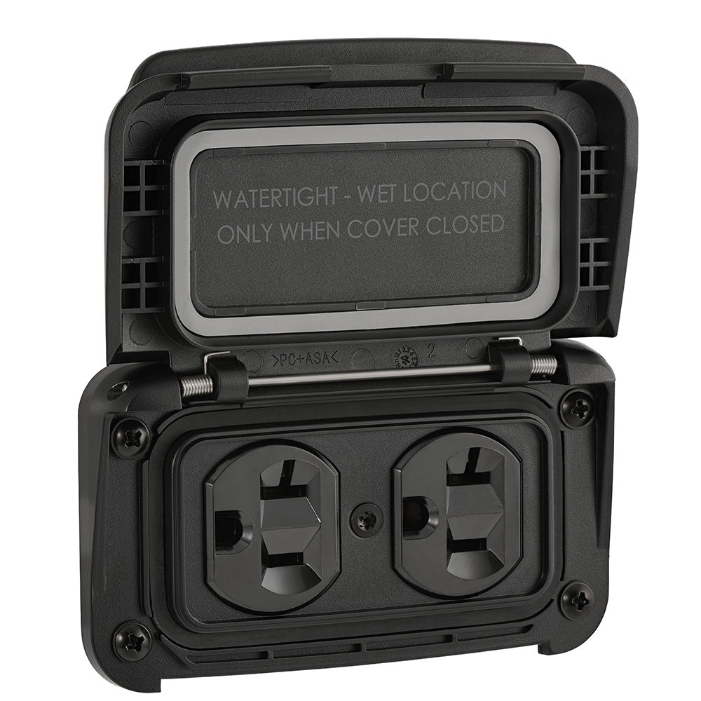 Scanstrut Ventura Series Dual AC Outlet  125V  20A SCVP1 Main image