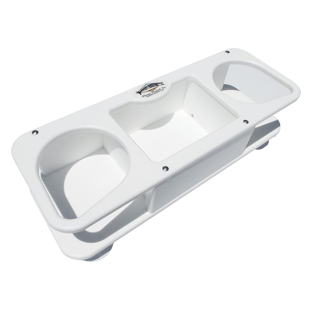 Deep Blue Marine MB2 Double Cup Holder wSuction Cups MB2 Main image