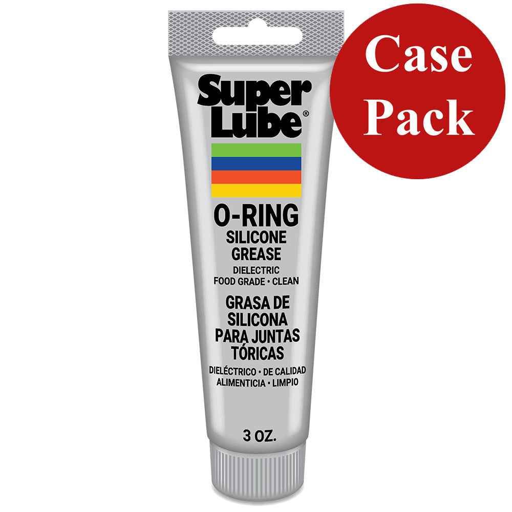 Super Lube ORing Silicone Grease  3oz Tube Case of 12 93003CASE Main image
