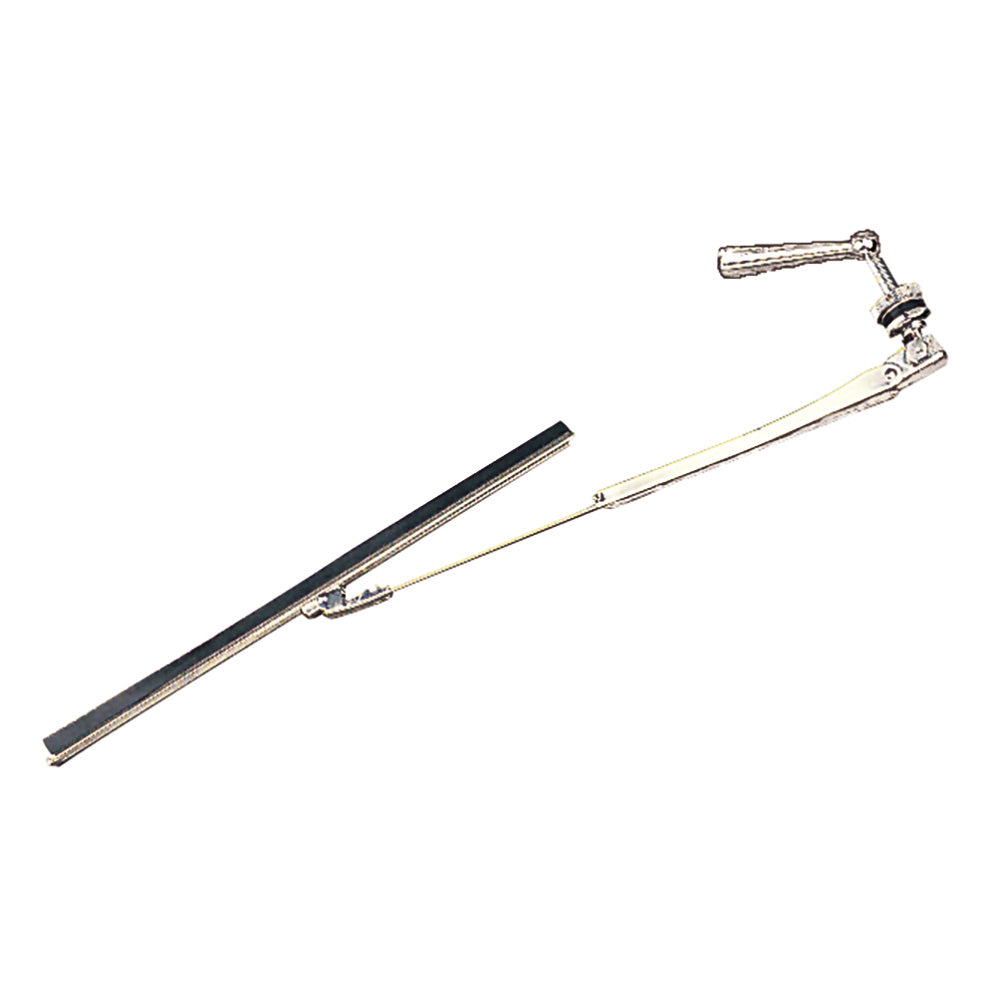 SeaDog Manual Windshield Wiper  Machined Brass Chrome Plated 4126011 Main image