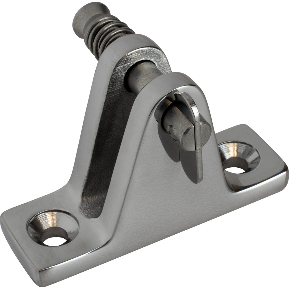 SeaDog Top Mount Hinge Fitting  Investment Cast 316 Stainless Steel  90 Degree 2702101 Main image