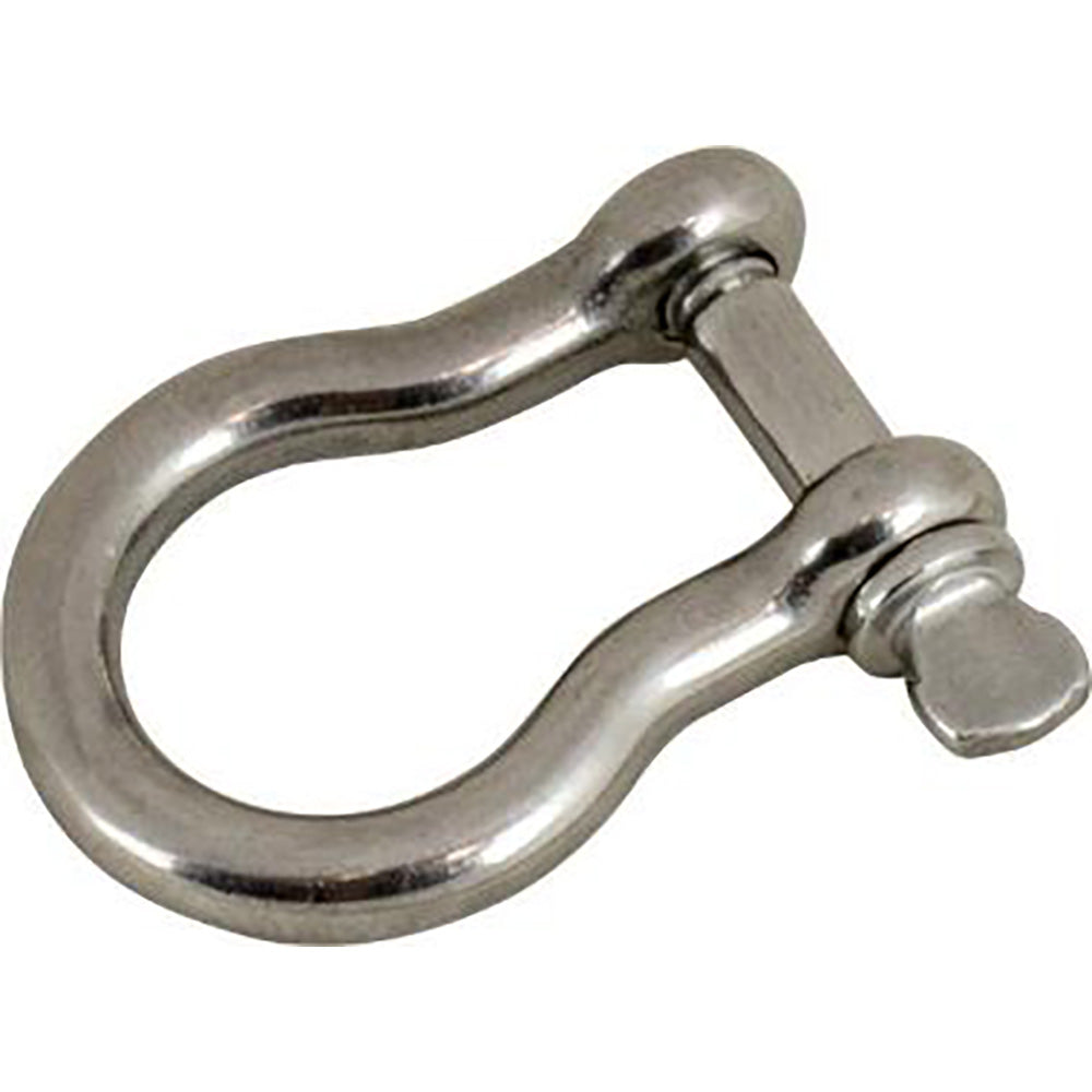 SeaDog Bow Shackle  78 Diameter 1 Opening 316 Cast Stainless Steel 1470621 Main image
