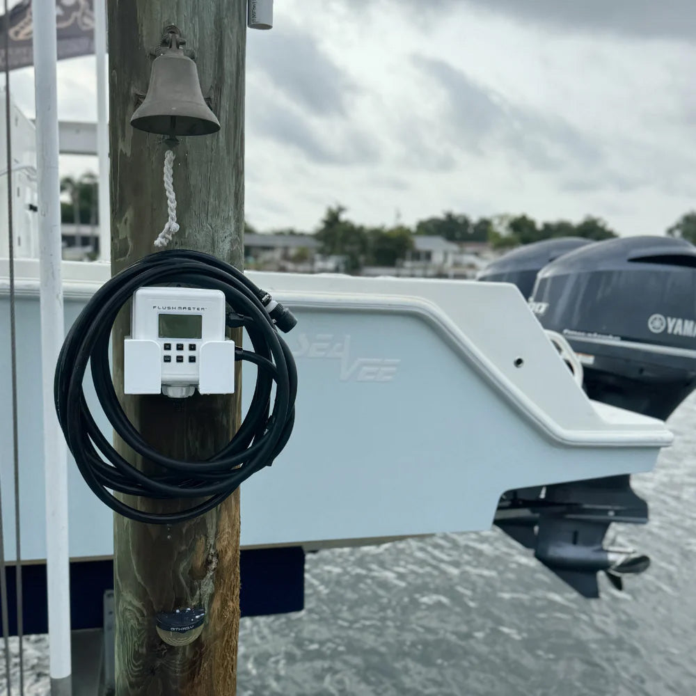 Flushmaster Outboard Flushing System - 4 Outlet w/Four 20' Hose Kits [SM-FM4020] Secondary image