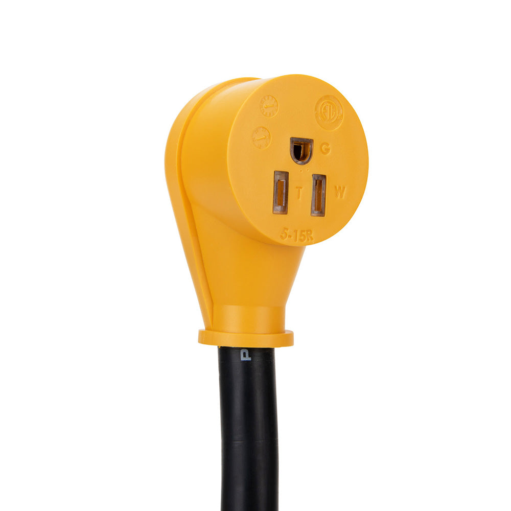 Camco Power Grip RV 12" 30Amp Circuit Analyzer Dogbone - Integrated Surge Protection [55461] Secondary image