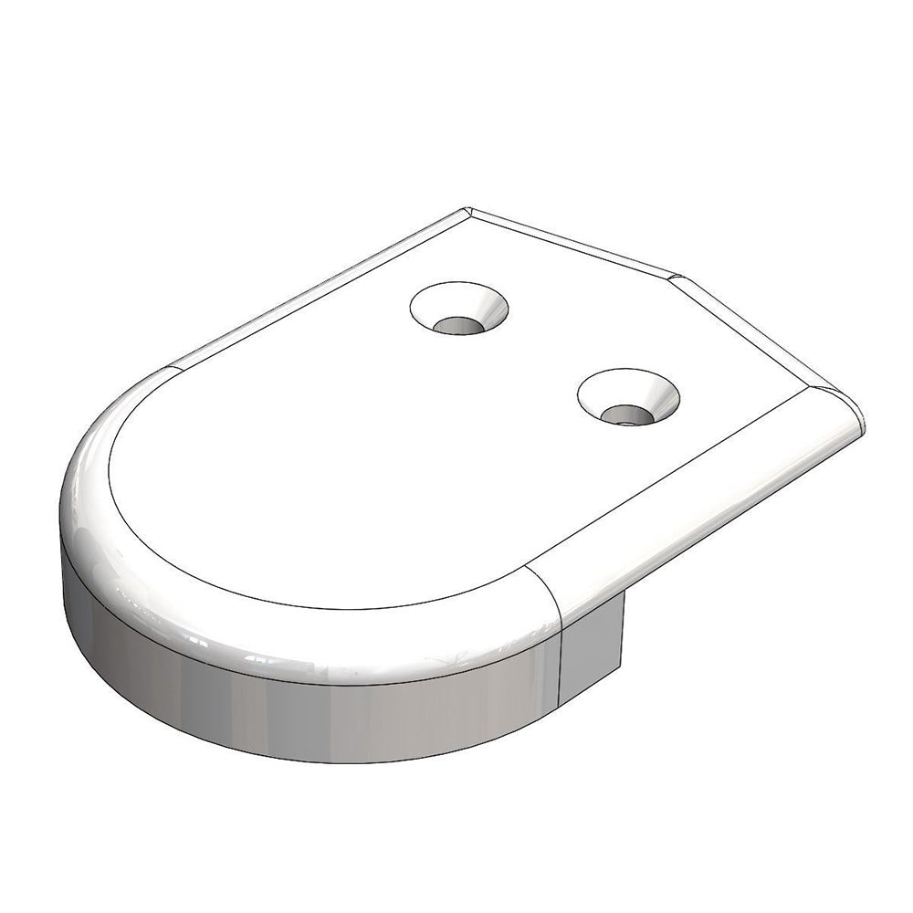 TACO 2 Rub Rail End Cap  White F900001WN Main image