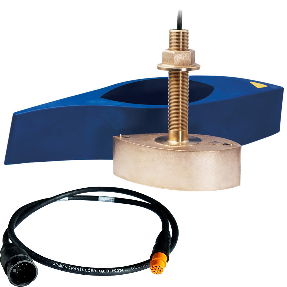 Airmar B275LHW Bronze Chirp ThruHull fGarmin w12Pin Connector B275CLHW12G Main image