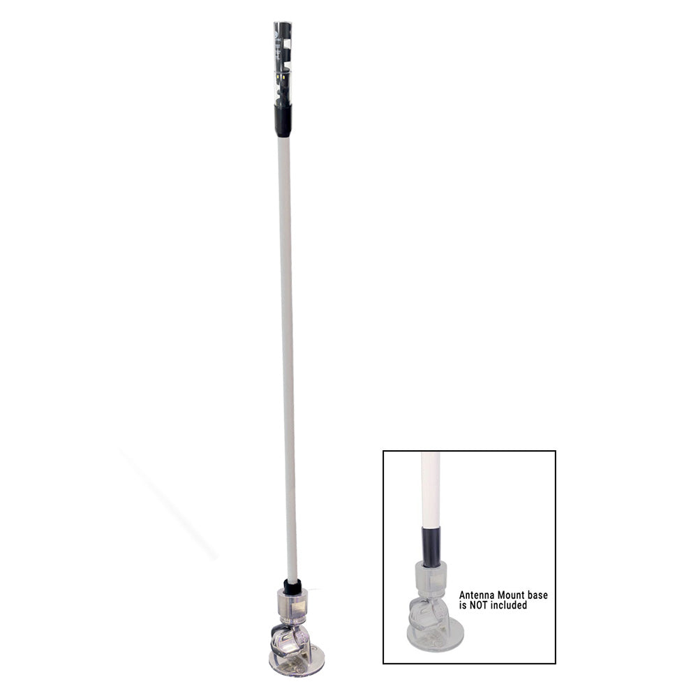 Lumitec Contour Masthead Combo Light wAntenna Mount Antenna Mount Base Not Included 101904 Main image