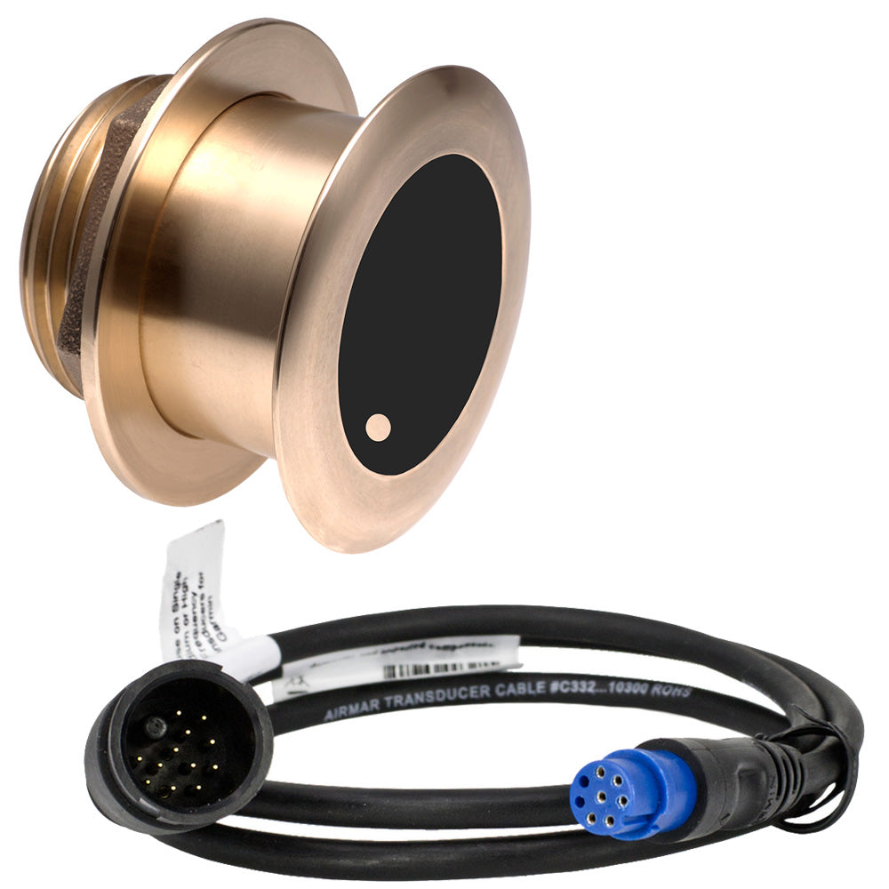 Airmar B175L Bronze 20 Degree ThruHull 1kW fGarmin w8Pin Connector B175C20L8G Main image