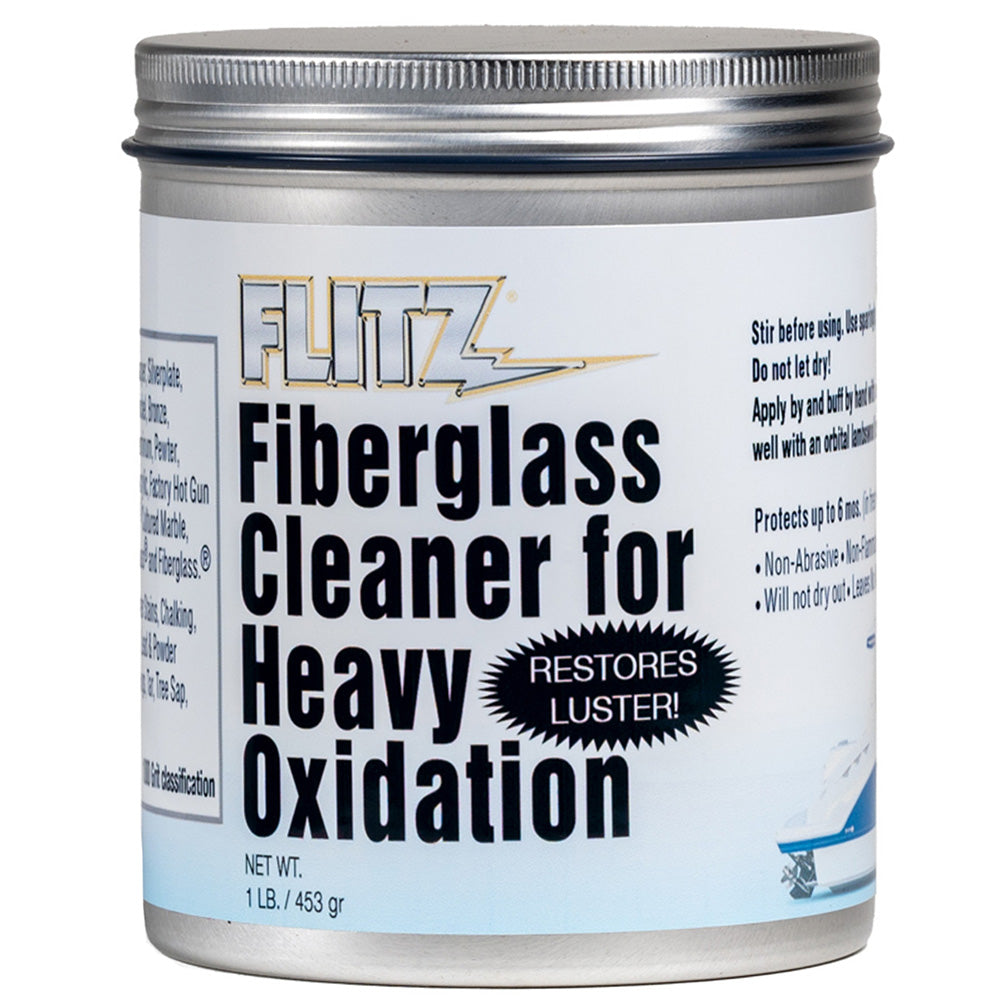 Flitz Fiberglass Cleaner fHeavy Oxidation  1lb CA03416 Main image