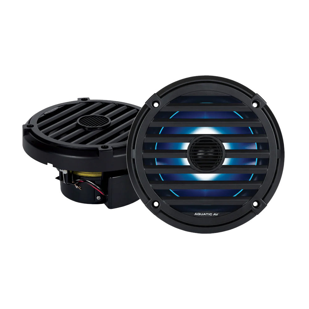 Aquatic AV ELITE 65 RGB Speakers  Black  Pair EL424 Main image