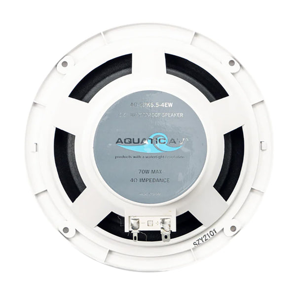 Aquatic AV 65 Economy Speakers  White  Pair EC121