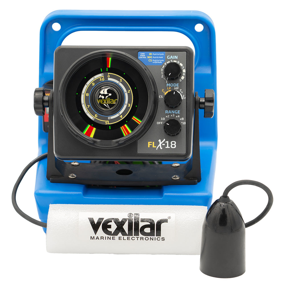 Vexilar FLX18 Genz Pack w12 Degree IceDucer  DD100 GPX1812 Main image