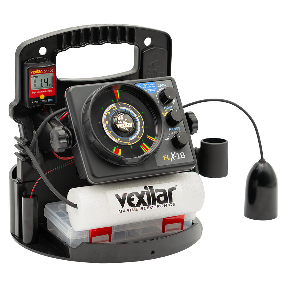 Vexilar FLX-18 Pro Pack II Fishing System w/12 Degree Ice-Ducer  DD-100 [PPX1812] Secondary image