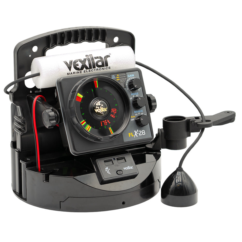 Vexilar FLX-28 Pro Pack Elite Fishing System w/Pro View Ice-Ducer  Vexilar Lithium Battery [PPEL28PV] Secondary image