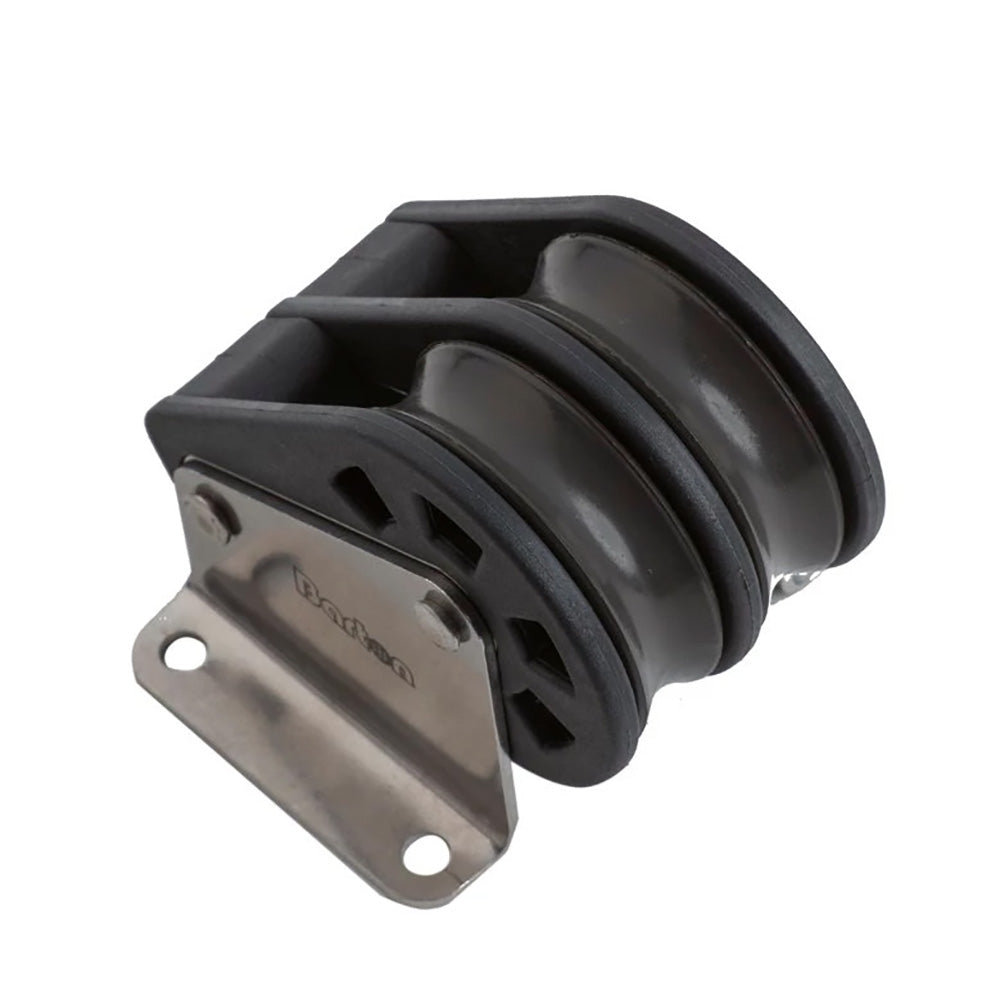 Barton Size 3 45mm Plain Bearing Pulley Block Double Upright Block N03250 Main image
