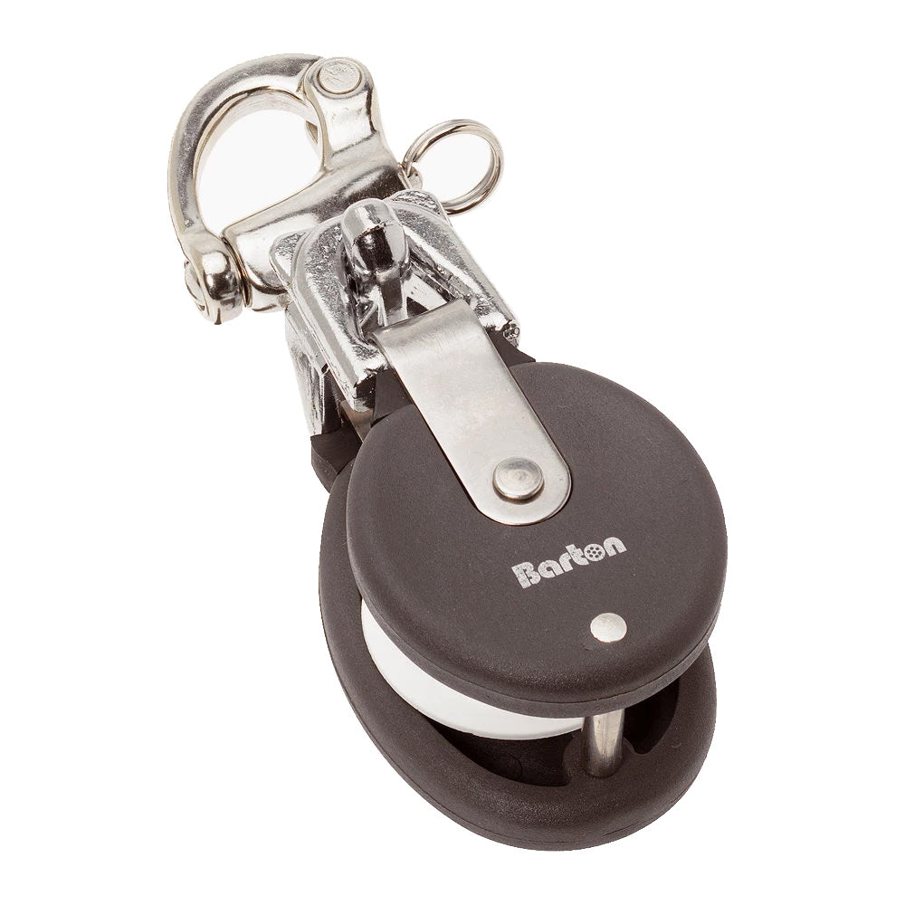 Barton Large Snatch Block fYachts Up to 40 122M  Stainless Steel Snap 90401 Main image