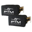 PTM Watersports Canvas Covers fBungee Board Racks  Pair BBR200CC