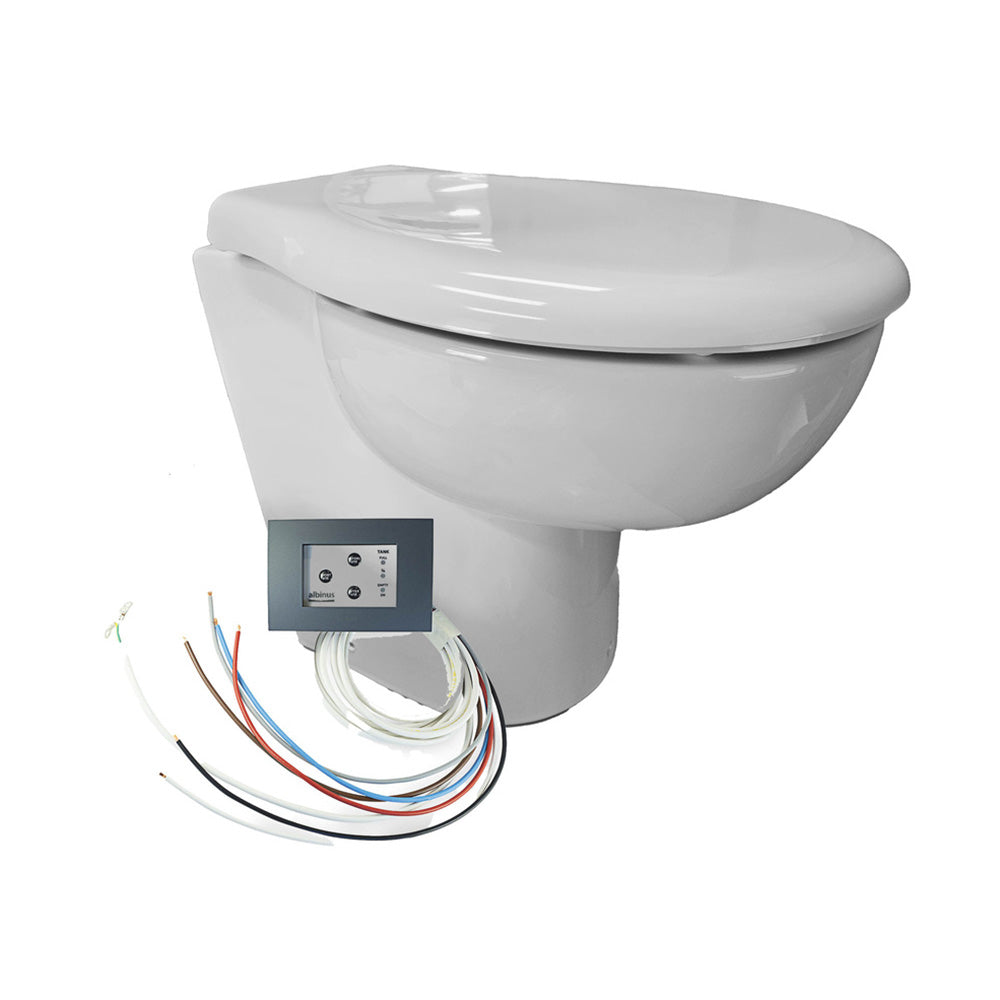 Albin Group Ultra Slim Premium Standard 12V Toilet 0706011 Main image