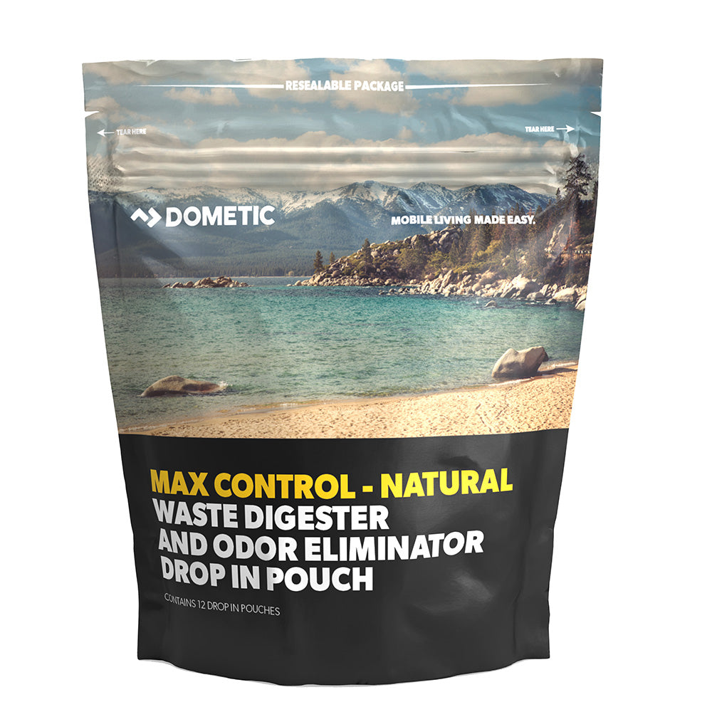 Dometic Max Control Waste Digester  Odor Eliminator DropIn Pouch  12Pack 9620000730 Main image