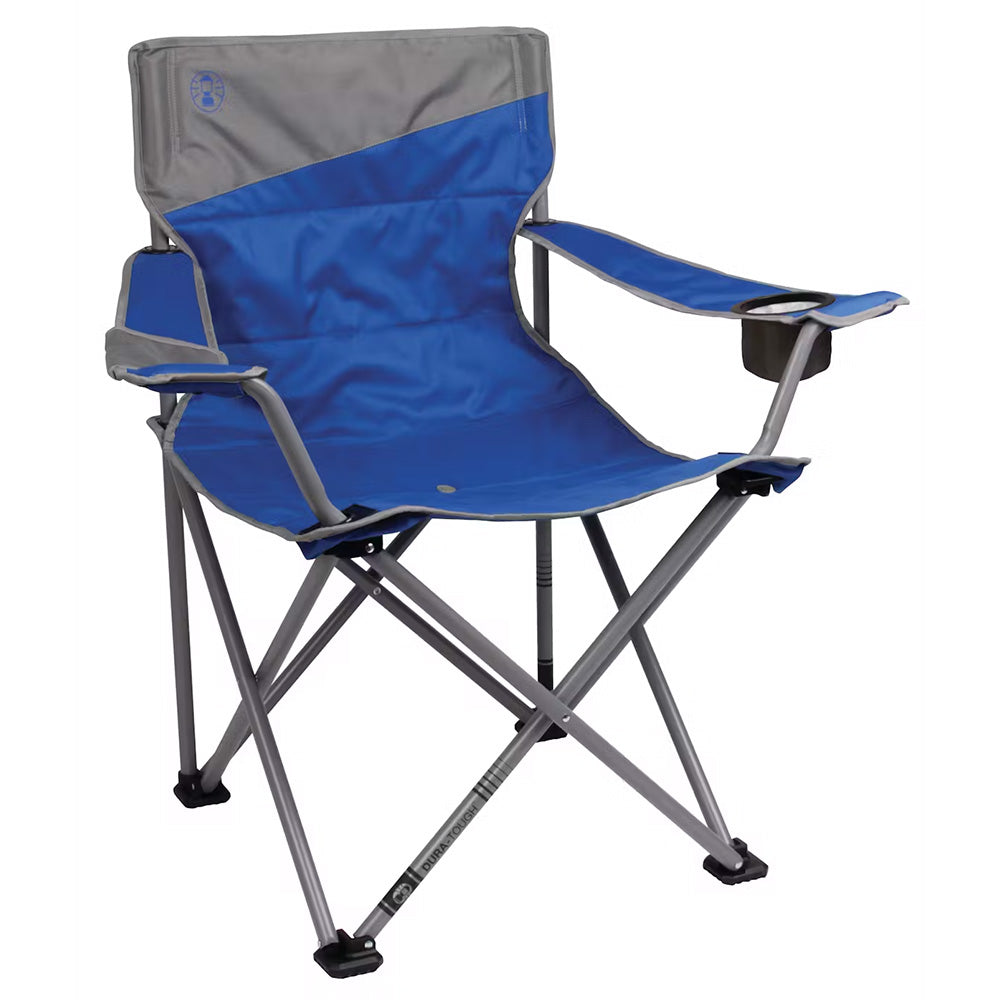 Coleman Big  Tall Quad Camping Chair  Blue 2000035476 Main image