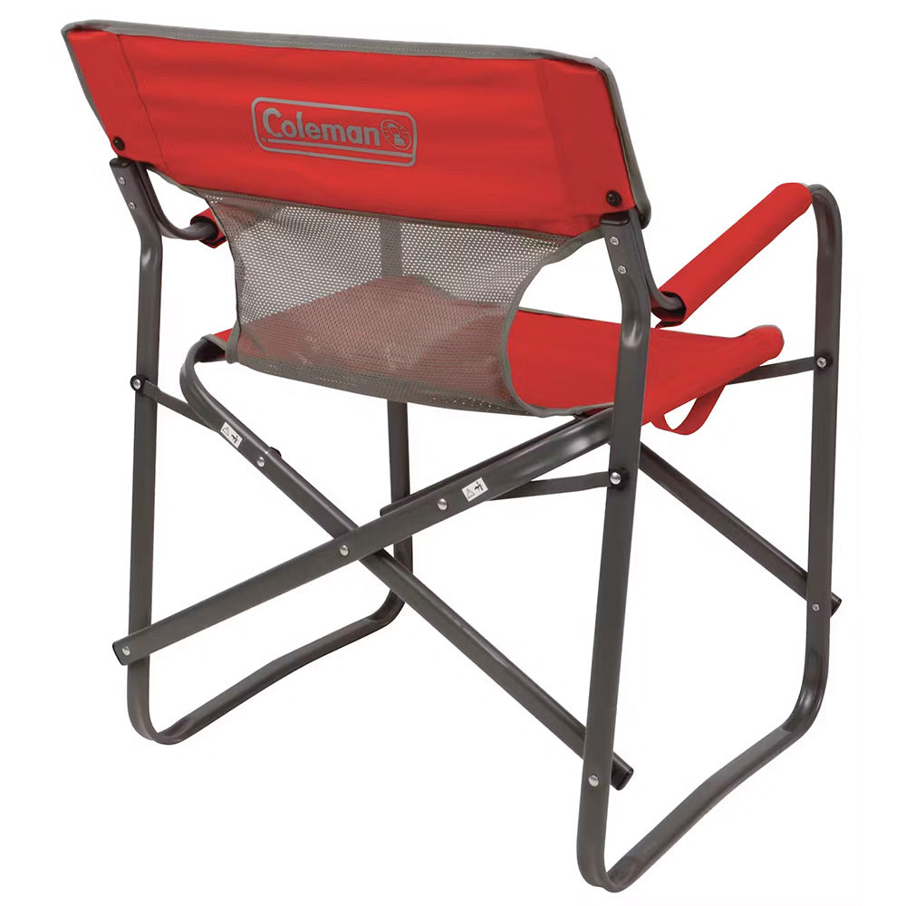 Coleman Outpost Breeze Deck Chair - Red [2000019421] Secondary image