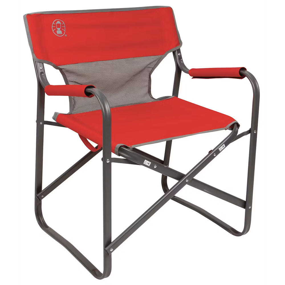 Coleman Outpost Breeze Deck Chair  Red 2000019421 Main image