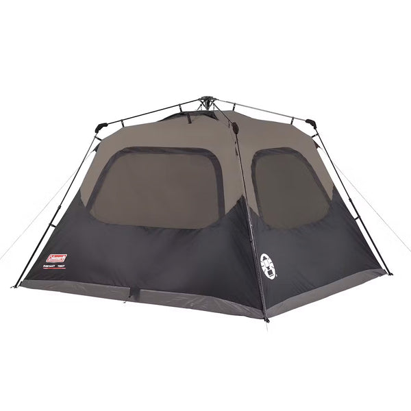 Coleman 4Person Cabin Camping Tent wInstant Setup  Black 2206916
