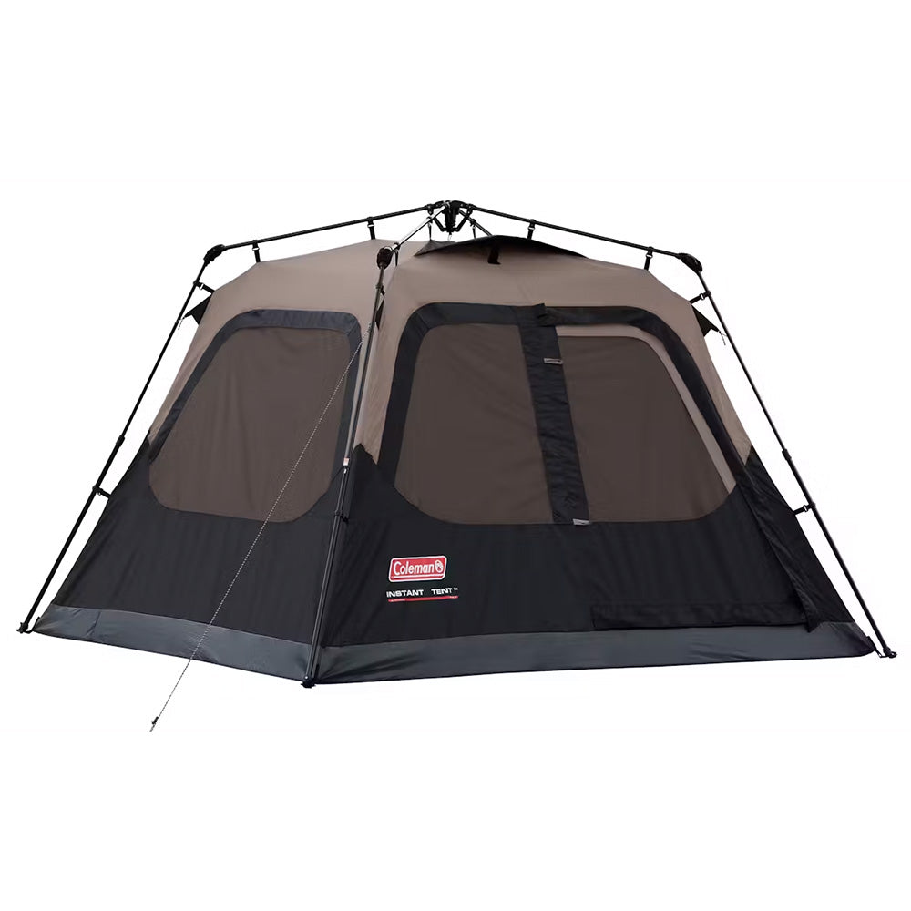 Coleman 4Person Cabin Camping Tent wInstant Setup  Black 2206916 Main image