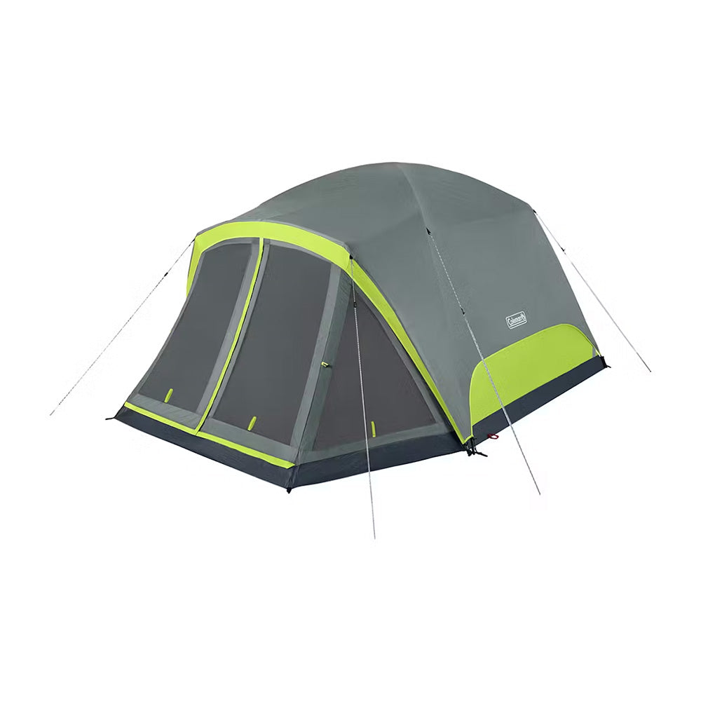 Coleman 6Person Skydome Camping Tent wScreen Room  Rock Grey 2207041 Main image