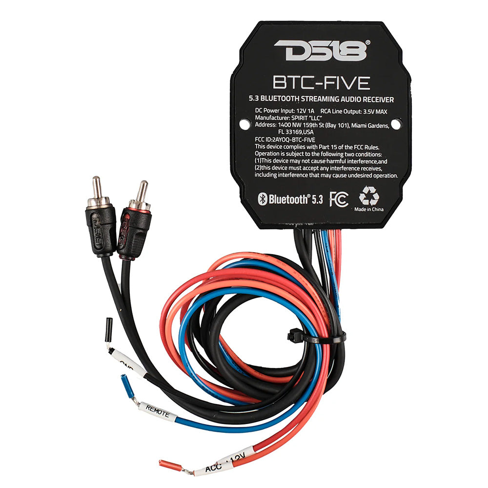 DS18 Universal Wireless Bluetooth 5.3 Audio Receiver [BTC-FIVE] Secondary image