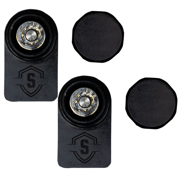 Secure Outdoors Elite Lock  Dual  Universal  Black SOELDUNBK