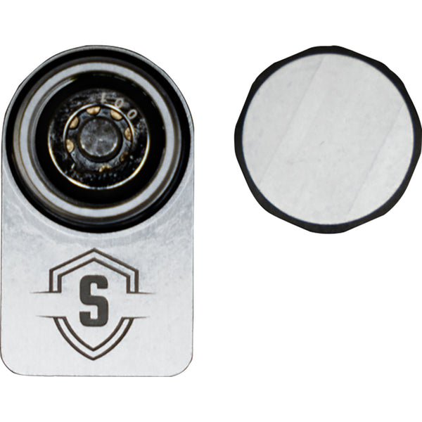 Secure Outdoors Elite Lock  Single  Minn Kota QRB  Silver SOELSMKSV