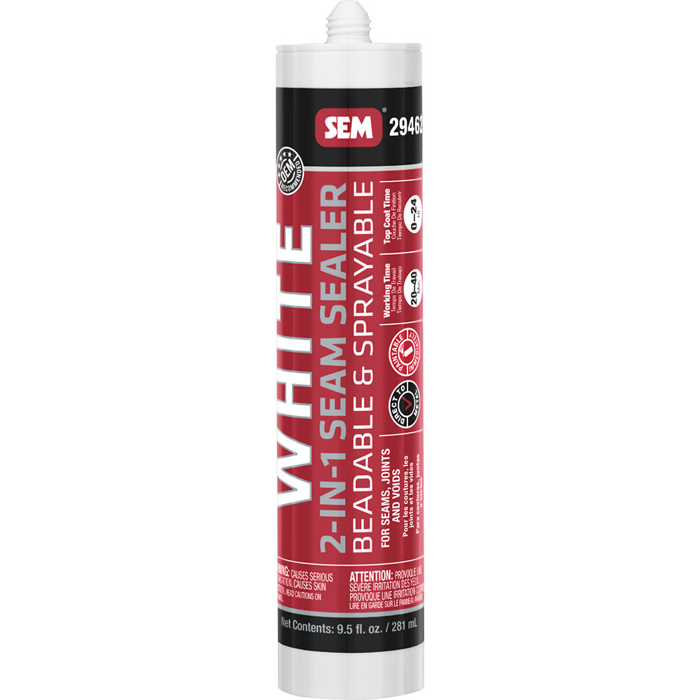 SEM 2IN1 Seam Sealer  95oz Tube  White 29462 Main image