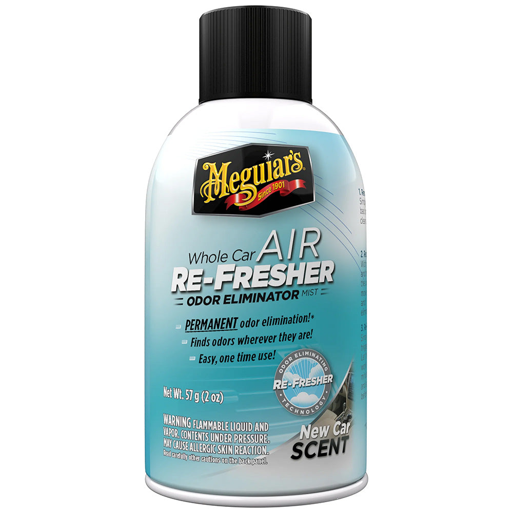 Meguiars Whole Car Air Refresher Odor Eliminator  New Car Scent G16402 Main image