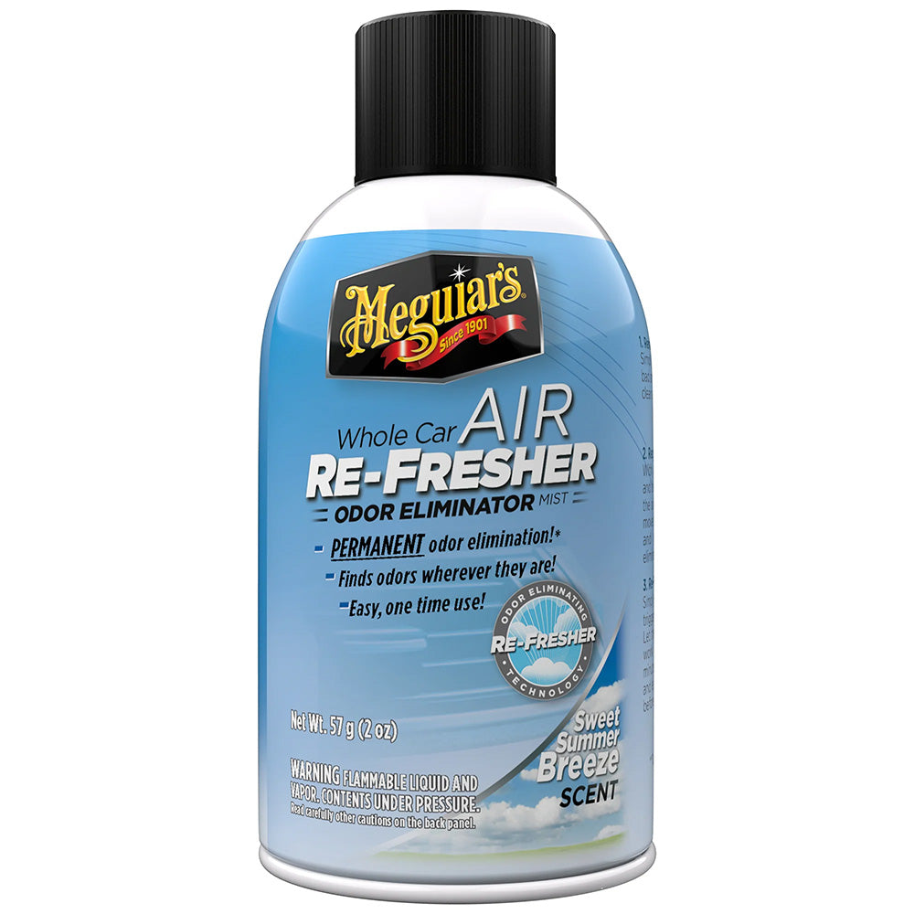 Meguiars Whole Car Air Refresher Odor Eliminator  Summer Breeze Scent G16602 Main image
