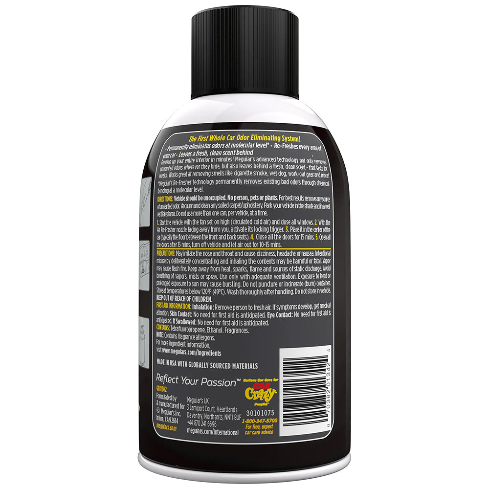 Meguiar's Whole Car Air Refresher Odor Eliminator - Black Chrome Scent [G181302] Secondary image
