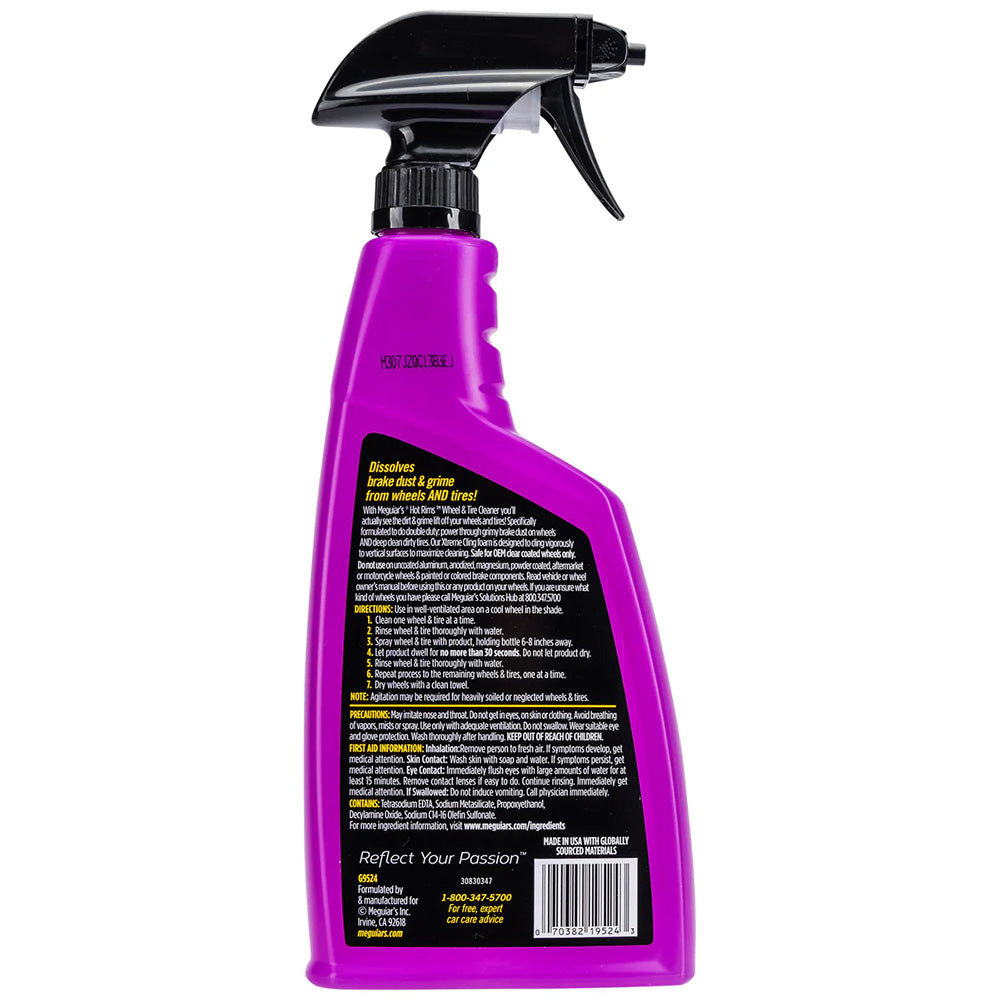 Meguiar's Hot Rims Wheel  Tire Cleaner - 24oz [G9524] Secondary image