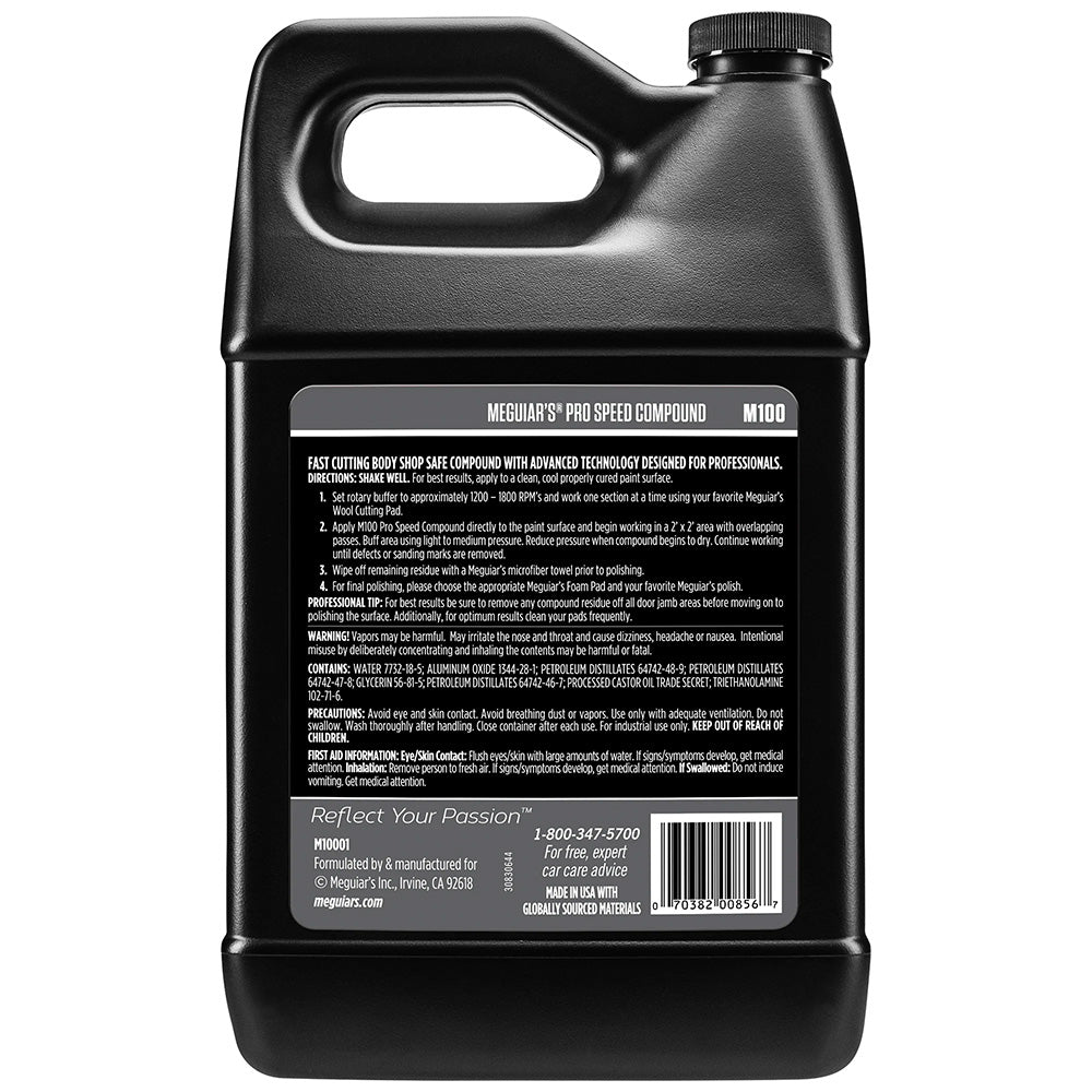 Meguiar's Pro Speed Compound - 1 Gallon [M10001] Secondary image