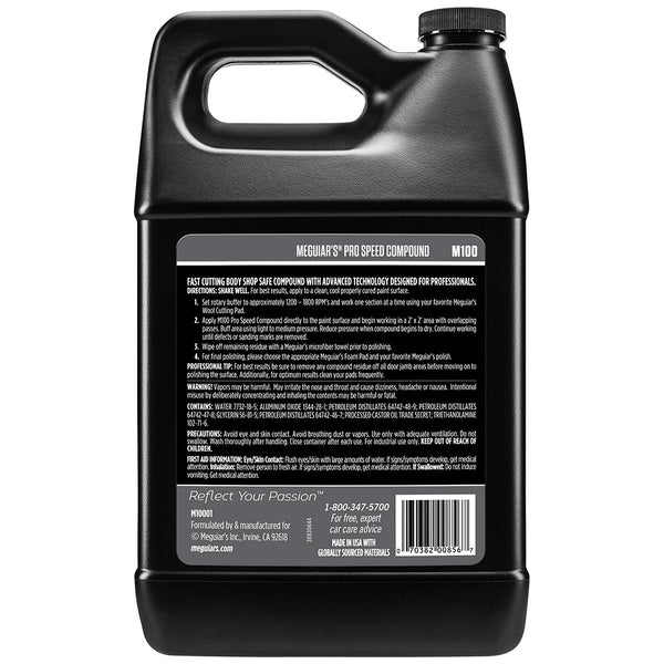 Meguiars Pro Speed Compound  1 Gallon M10001