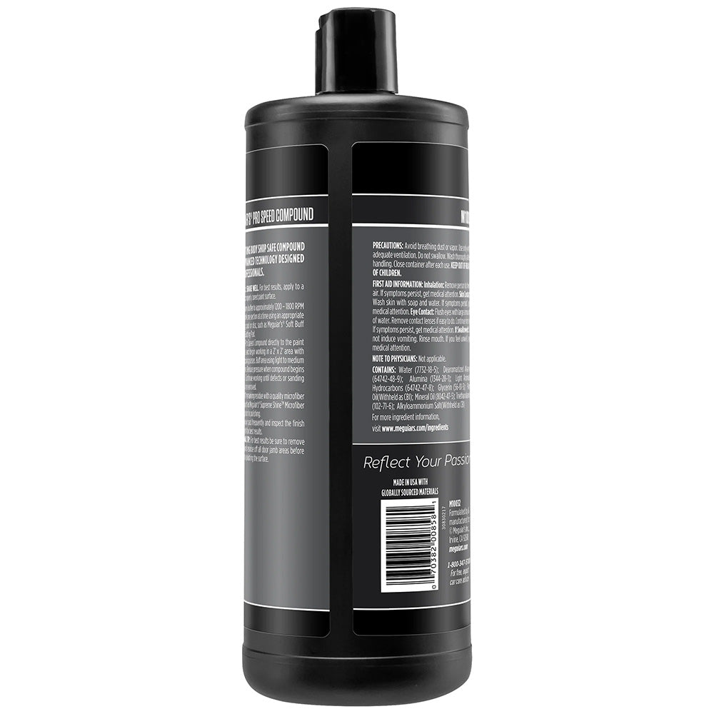Meguiar's Professional Pro Speed Compound - 32oz [M10032] Secondary image