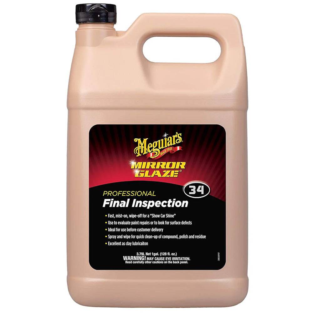 Meguiars Professional Final Inspection WipeOff Detailer  1 Gallon M3401 Main image