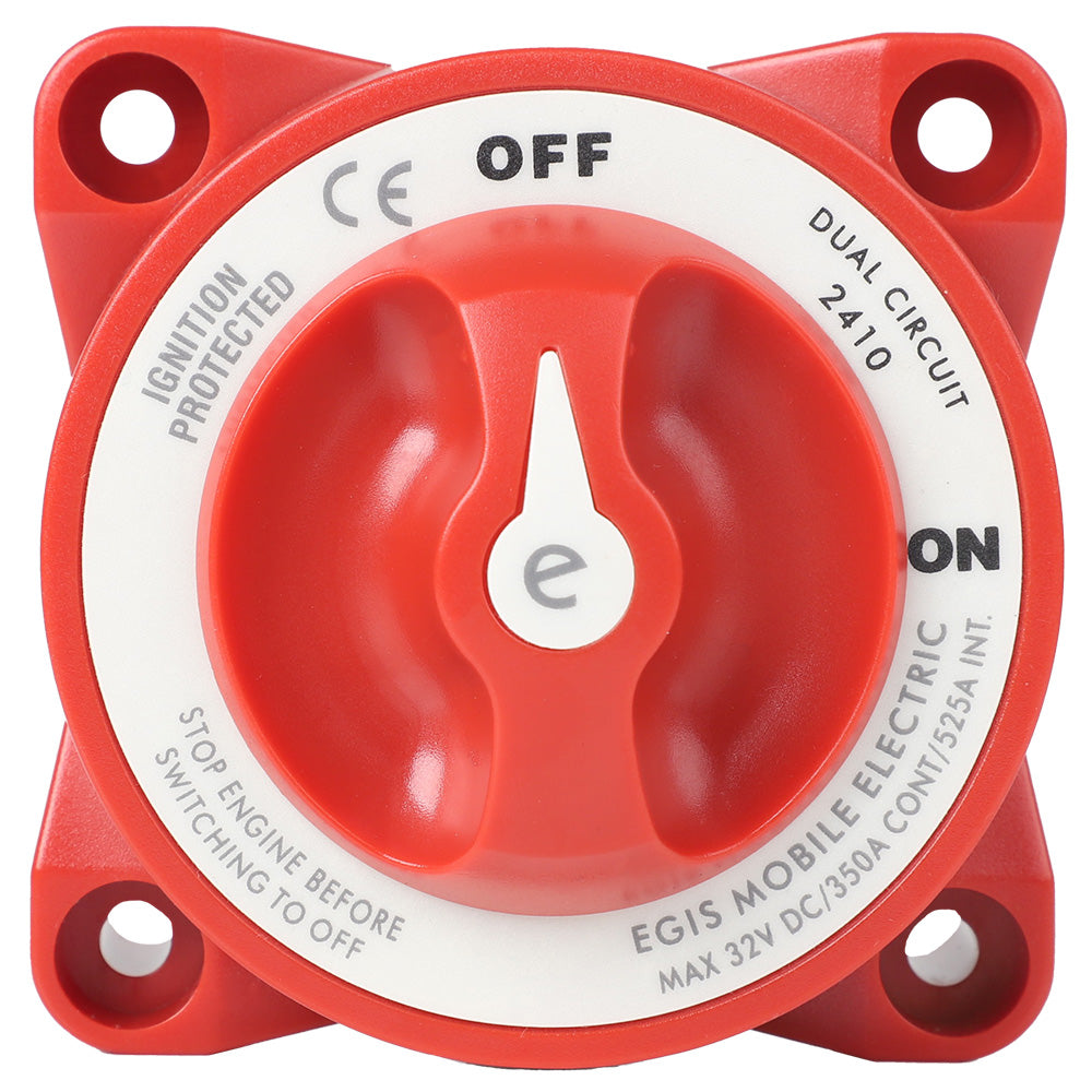 Egis ESeries 350A Dual Circuit Battery Switch OffOn 2410 Main image