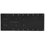 Sea Brackets 20 Straight Trolling Motor Plate  Black SEA2325BLK
