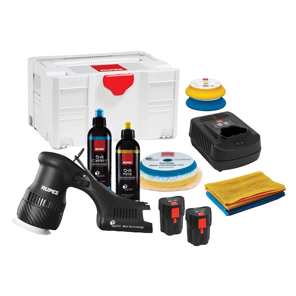 RUPES Bigfoot HLR75 Mini iBrid Polisher Kit Beta HLR75BETA Main image