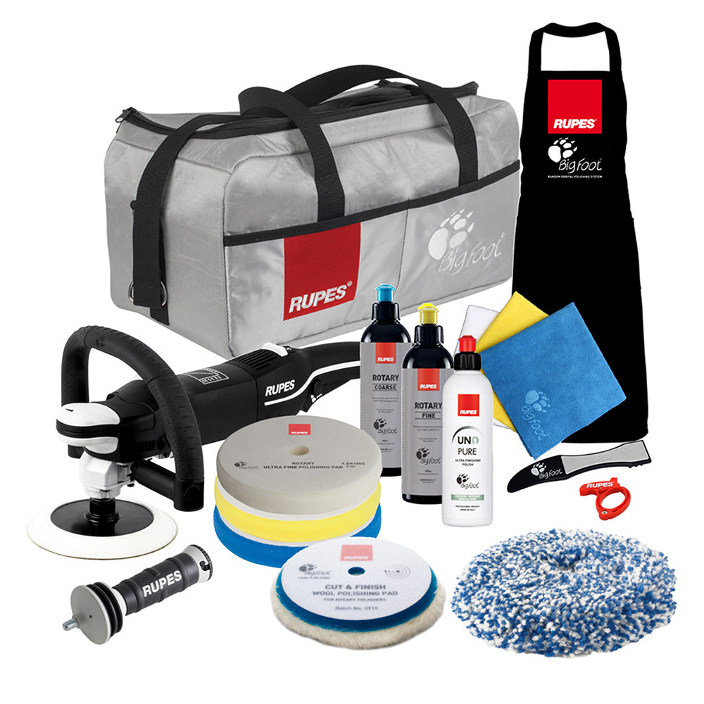 RUPES Rotary Polisher Bigfoot LH19E Complete Kit LH19EUSCMP Main image