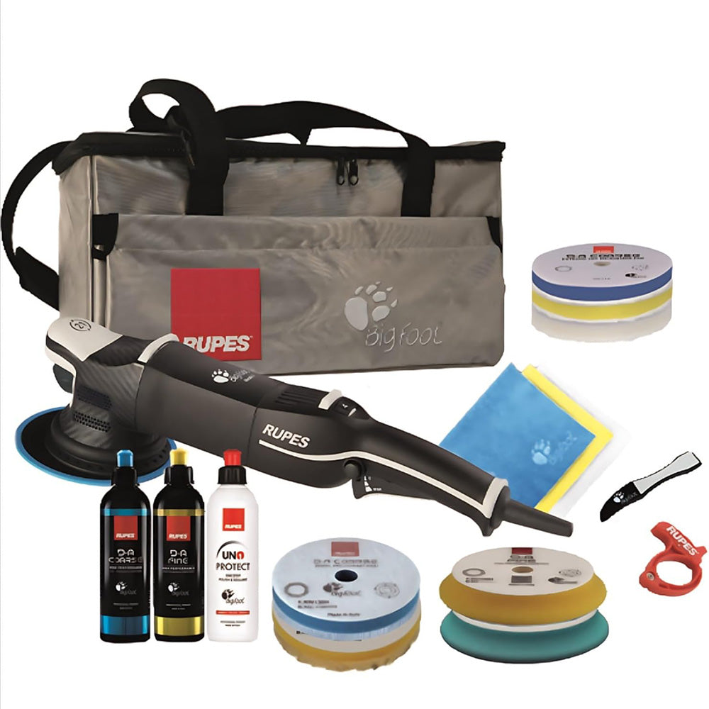RUPES Random Orbital Polisher Bigfoot LHR21 Mark V Complete Kit LHR21VUSCMP Main image