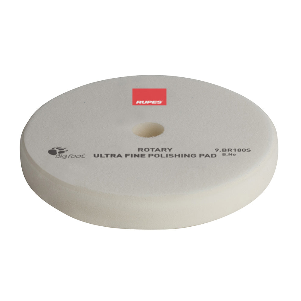 RUPES Rotary UltraFine Polishing Foam Pad 155160mm  White 9BR180S Main image