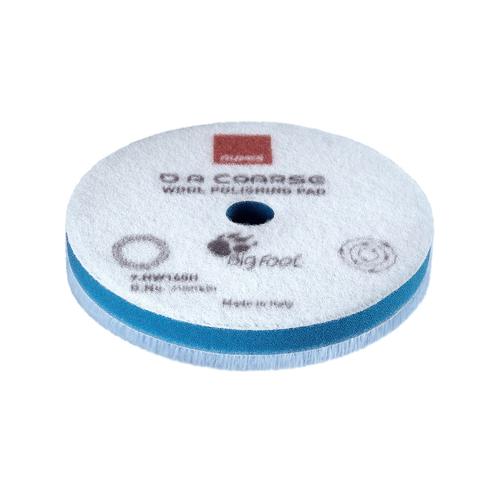 RUPES DA Coarse Wool Polishing Pad 80mm  Blue 9NW80H Main image