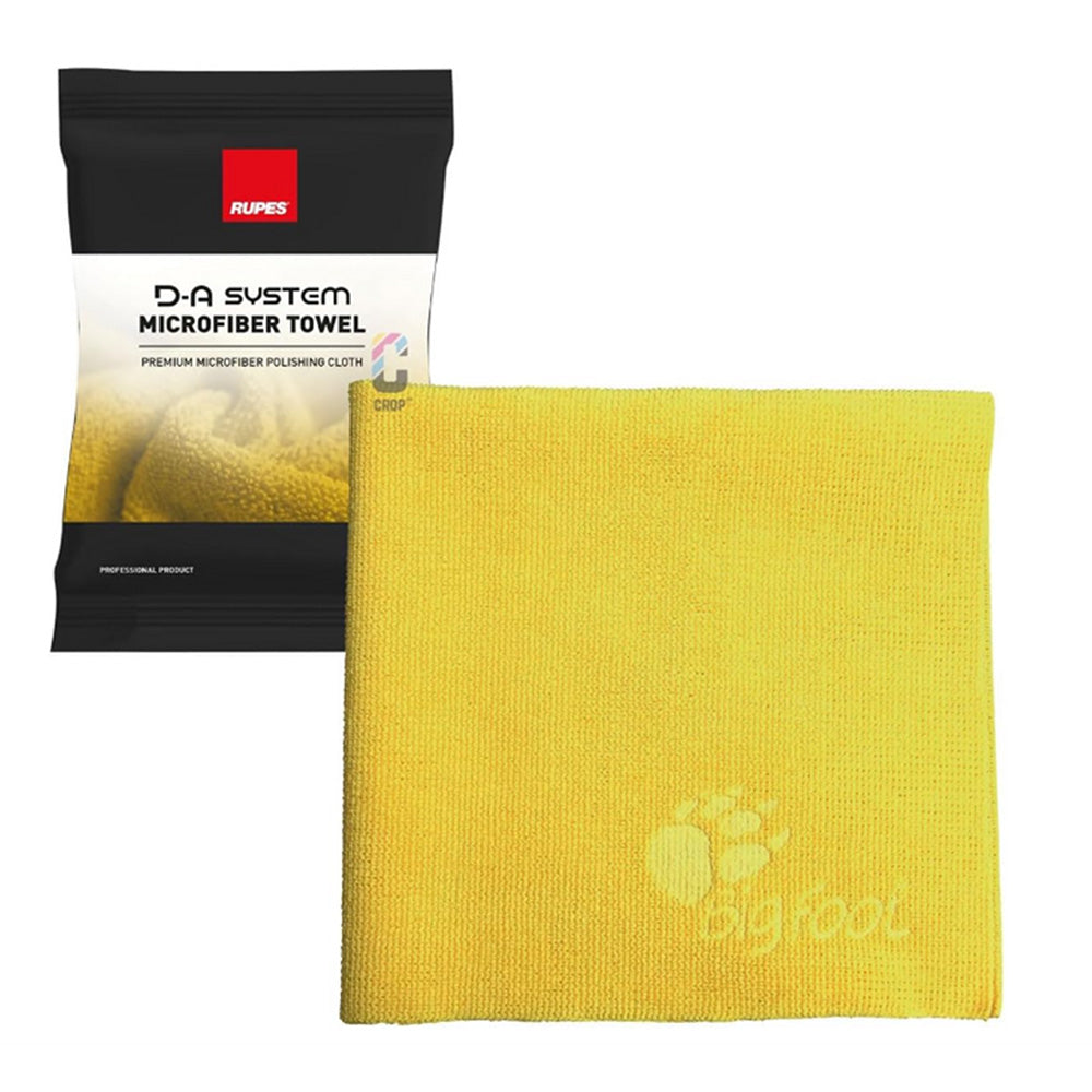 RUPES DA System Microfiber Towel 16x16  Yellow 9BF9060 Main image