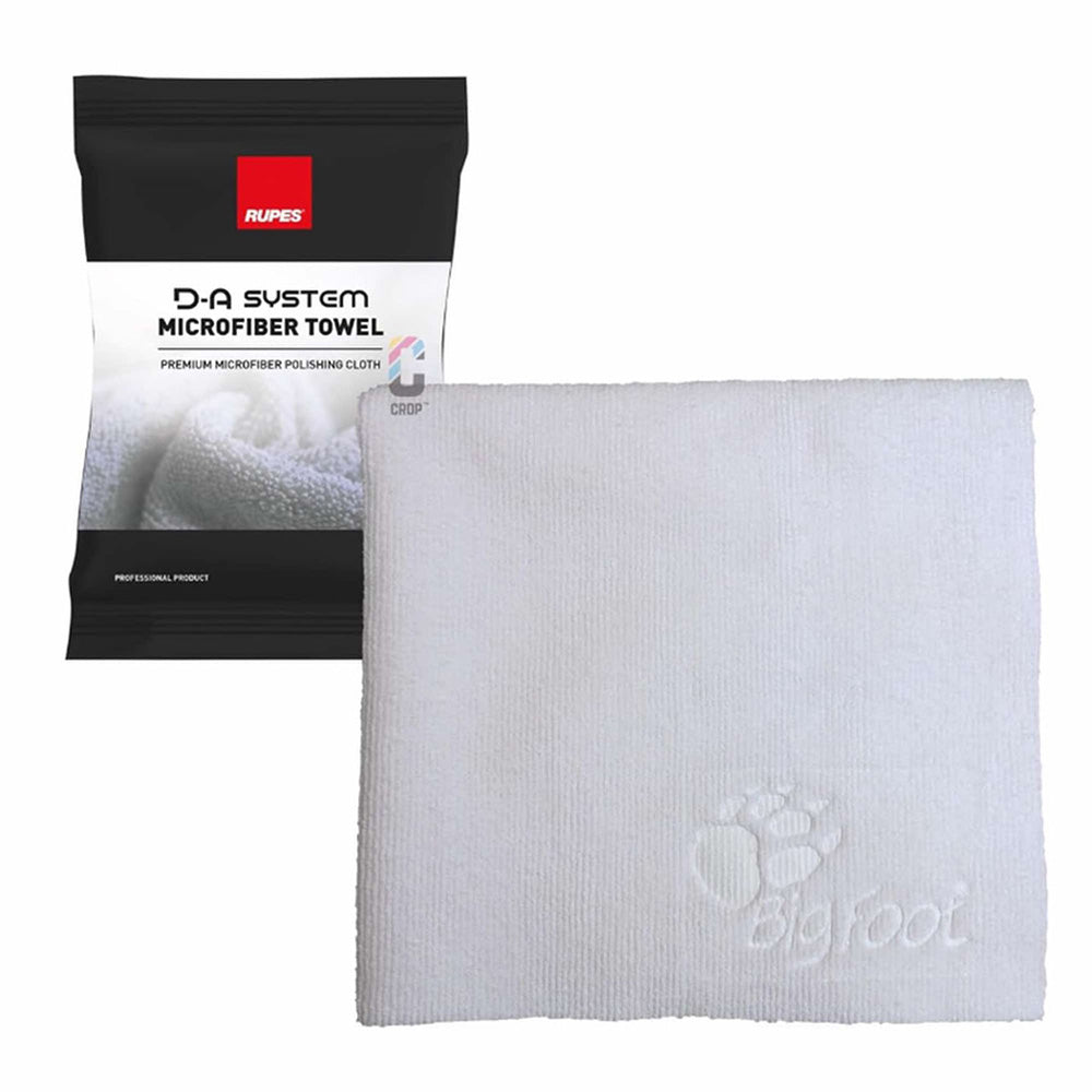 RUPES DA System Microfiber Towel 16x16  White 9BF9070 Main image